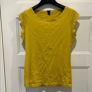 Yellow Sleeveless Top